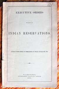 image of Executive Orders Relating to Indian Reservations