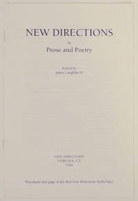 New Directions in Prose and Poetry