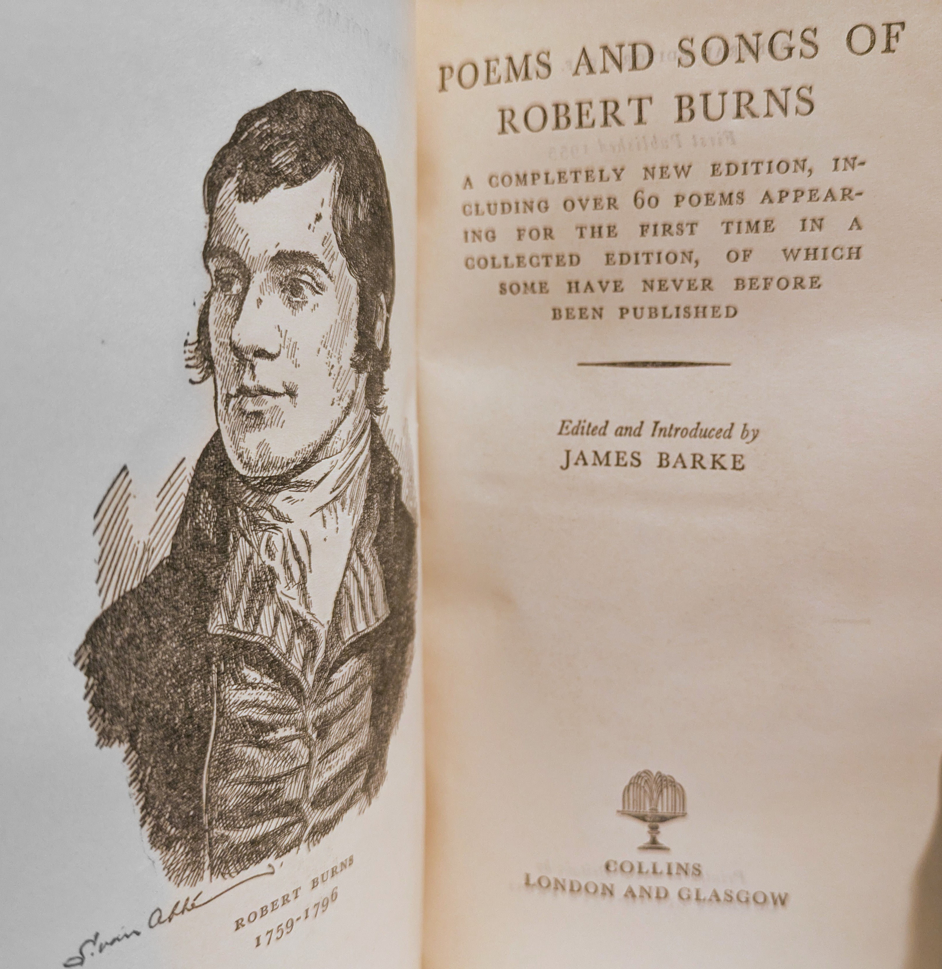 Poems and Songs of Robert Burns by Burns, Robert (Edited by James  display picture 1