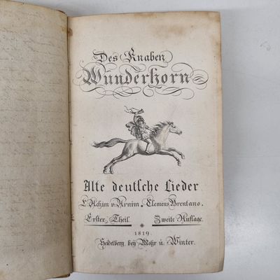 Des Knaben Wunderhorn. Alte deutsche Lieder. (photo 3)