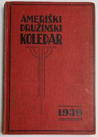 cover of Ameriski druzinski koledar (American family almanac). 1939