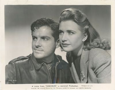 Saboteur (Original publicity photograph from the 1942 film)
