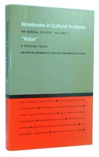 image of Notebooks in Cultural Analysis: an Annual Review, Volume 3; a Special Issue on "Voice