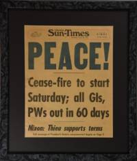 Vietnam Cease-fire Announcement : Chicago Sun-Times