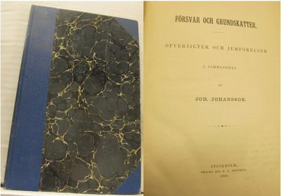 Försvar och grundskatter. Öfversigter och…