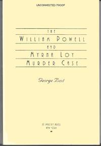 THE WILLIAM POWELL AND MYRNA LOY MURDER CASE by Baxt, George - 1996