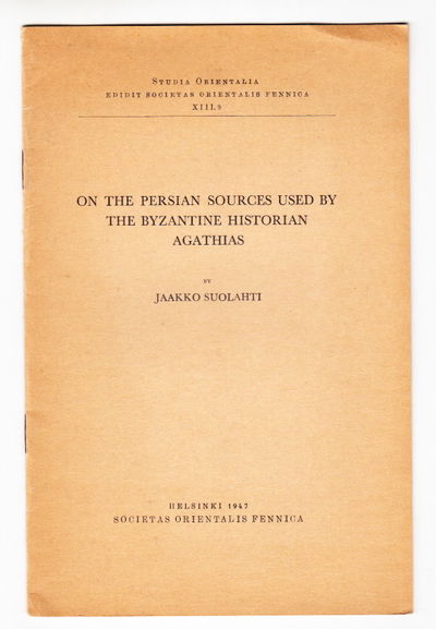 On the Persian Sources Used by the Byzantine…