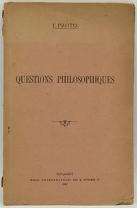 QUESTIONS PHILOSOPHIQUES