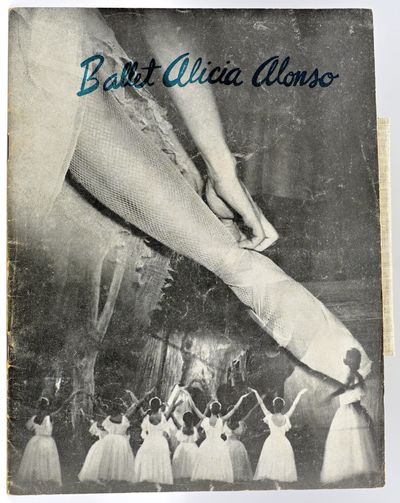 [THEATER] BALLET ALICIA ALONSO SIGNED PROGRAM