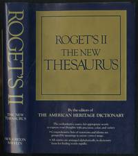 Roget's II: The New Thesaurus by The Editors of The American Heritage Dictionary