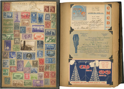 rare qsl cards 11 Vintage QSL Cards Lot - Lithuania