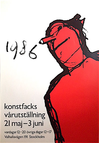 Konstfacks vårutställning 21 maj-3 juni 1986