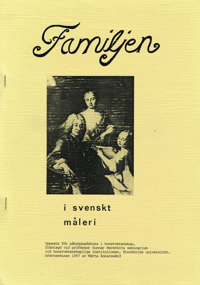 Familjen i svenskt måleri.