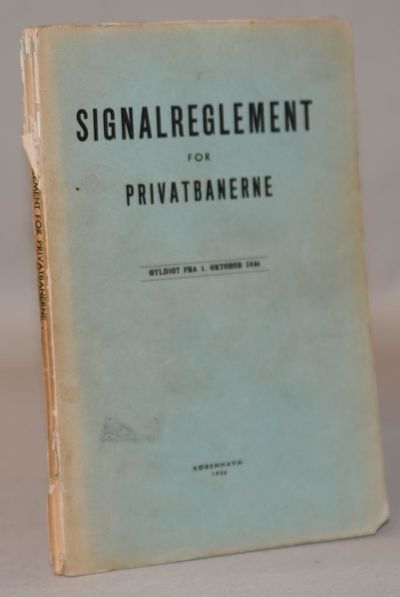 Sikkerhedsreglement for privatbanerne.
