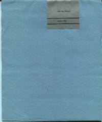 Gee Apollinaire. Birth of a Poem/A Documentary Poem.