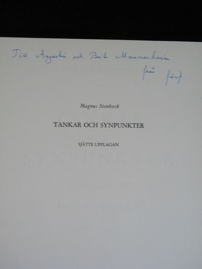 TANKAR OCH SYNPUNKTER I NÅGRA AV TIDENS FRÅGOR. (photo 2)