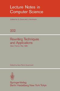 Rewriting Techniques and Applications : Dijon, France, May 20-22, 1985
