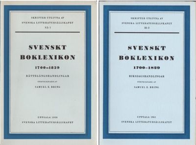 Svenskt boklexikon 1700-1829.…