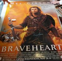 image of FULL SIZE MOVIE POSTER 'BRAVEHEART', *SIGNED* BY CAST (REPRINT POSTER)