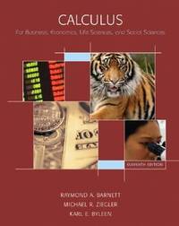 Calculus : For Business, Economics, Life Sciences, and Social Sciences