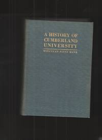 image of A History of Cumberland University
