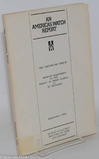 cover of The Continuing Terror; Seventh Supplement to the Report on Human Rights in El Salvador. An Americas Watch Report, September 1985