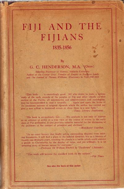 Fiji and the Fijians 1835-1856