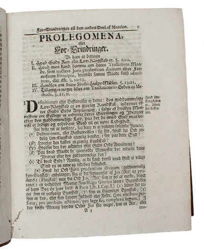 Collegium Theologico-Morale: eller Gudelig Lærdom om gode Gierninger og Sæder. 3 parts. (photo 5)