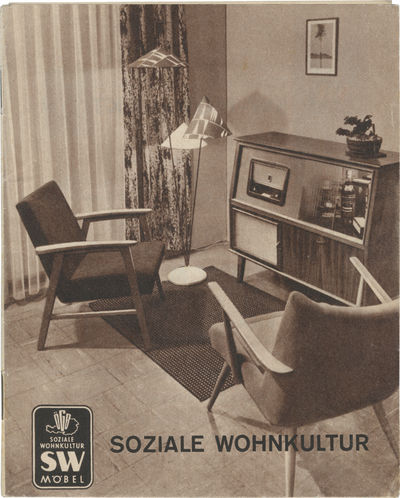 Two original furniture and home decoration booklets produced for municipal housing in Vienna, circa late 1950s