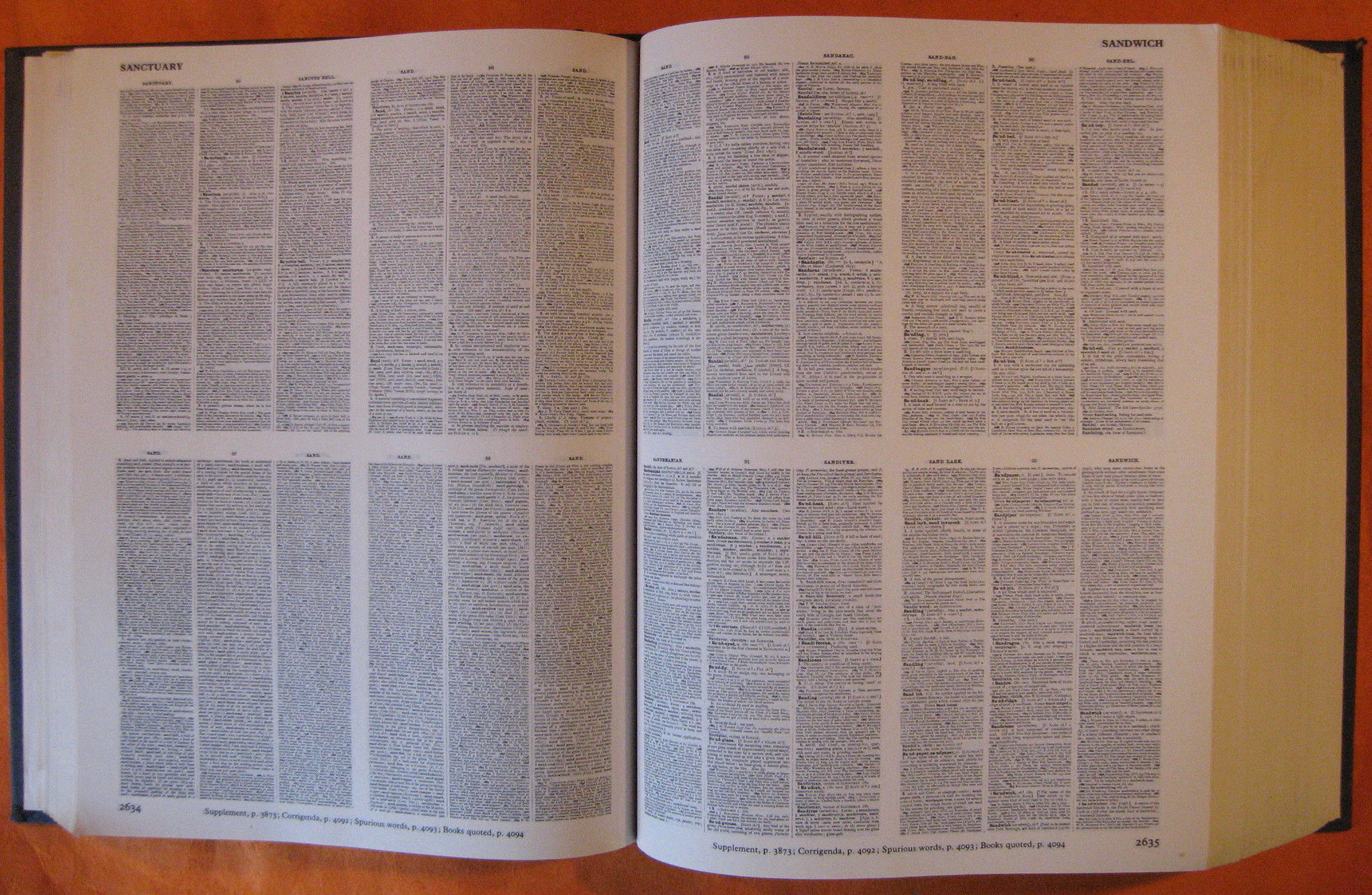 The Compact Edition of the Oxford English Dictionary Complete Text Reproduced Micrographically
