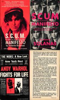 S.C.U.M. Manifesto (First Edition and Second Printing, 2 paperbacks)