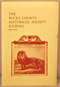 image of Bucks County Historical Society Journal, Fall 1974.
