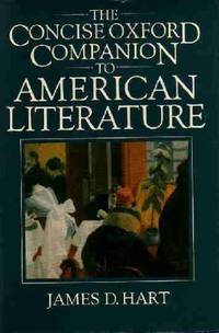 The Concise Oxford Companion to American Literature