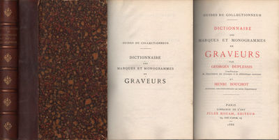 DICTIONNAIRE DES MARQUES ET MONOGRAMMES DE…