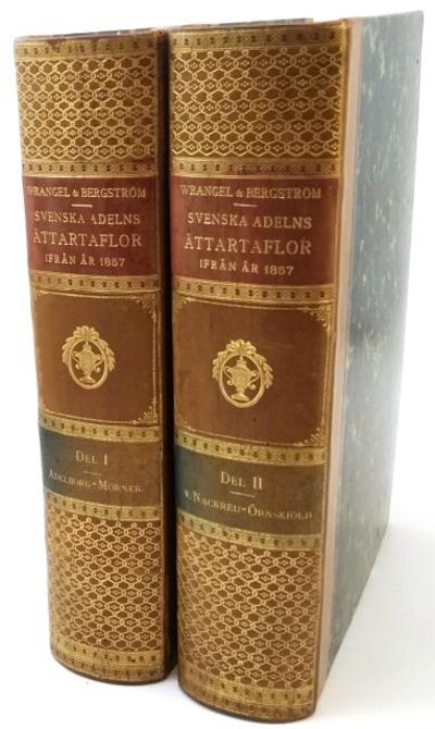 Svenska adelns ättartaflor ifrån år 1857. 1-2 med…
