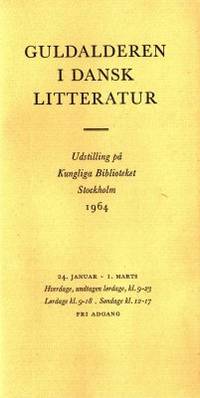 Guldalderen i dansk litteratur. Utstilling på…