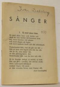 Sånger.