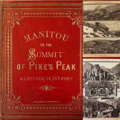 Manitou to the Summit of Pike's Peak, Altitude 14,147 Feet