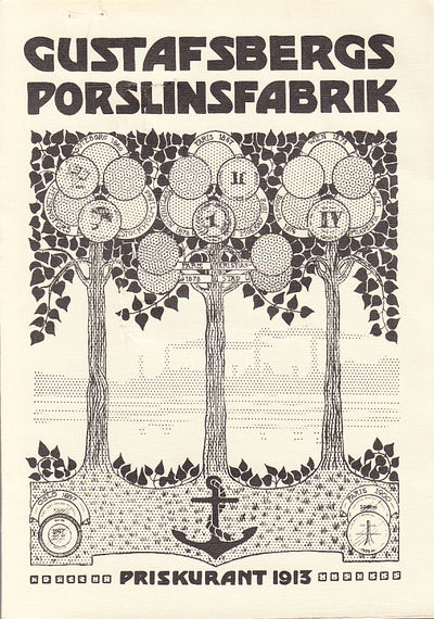 Priskurant öfver Gustafsbergs fabriks…