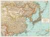 China and Japan Mapped with Adjoining Countries [Manchukuo / Far East Strategic Map] [ca. 1937-1940]