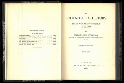 A footnote to history. Eight years of trouble in…
