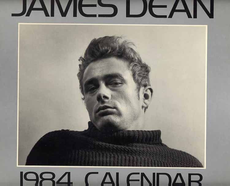 The James Dean Calendar. 1982 & 1984 by Dean, James | unknown