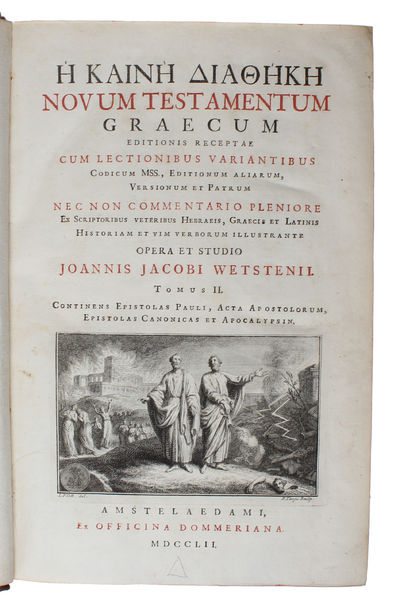 H Kainh Aiaohkh. Novum Testamentum Graecum…
