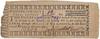 A Lottery Ticket To Fund The Washington City Canal Signed By Daniel Carroll