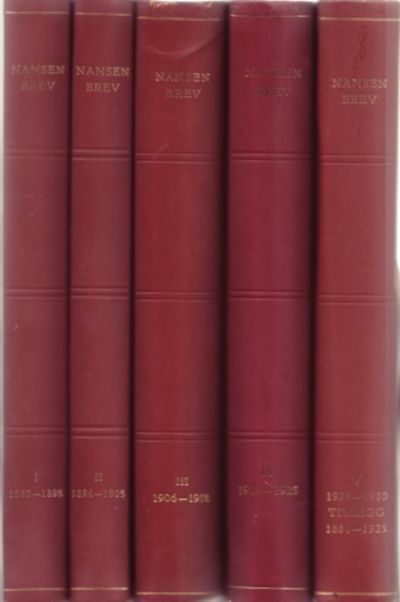 Brev 1882 - 1930. Bd. 1-5. (Kompl.)