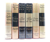 image of THE SECOND WORLD WAR: TRIUMPH AND TRAGEDY IN SIX VOLUMES The Gathering Storm; Their Finest Hour; the Grand Alliance; the Hinge of Fate; Closing the Ring; Triumph and Tragedy