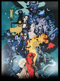 image of Hellboy 25th Anniversary Italian Promotional Poster