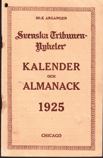 Tribunen-nyheters kalender och almanack för året…