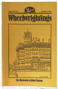 Wheelwrightings Vol. IX January 1987