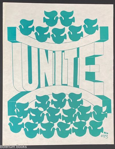 Unite [screenprint poster]